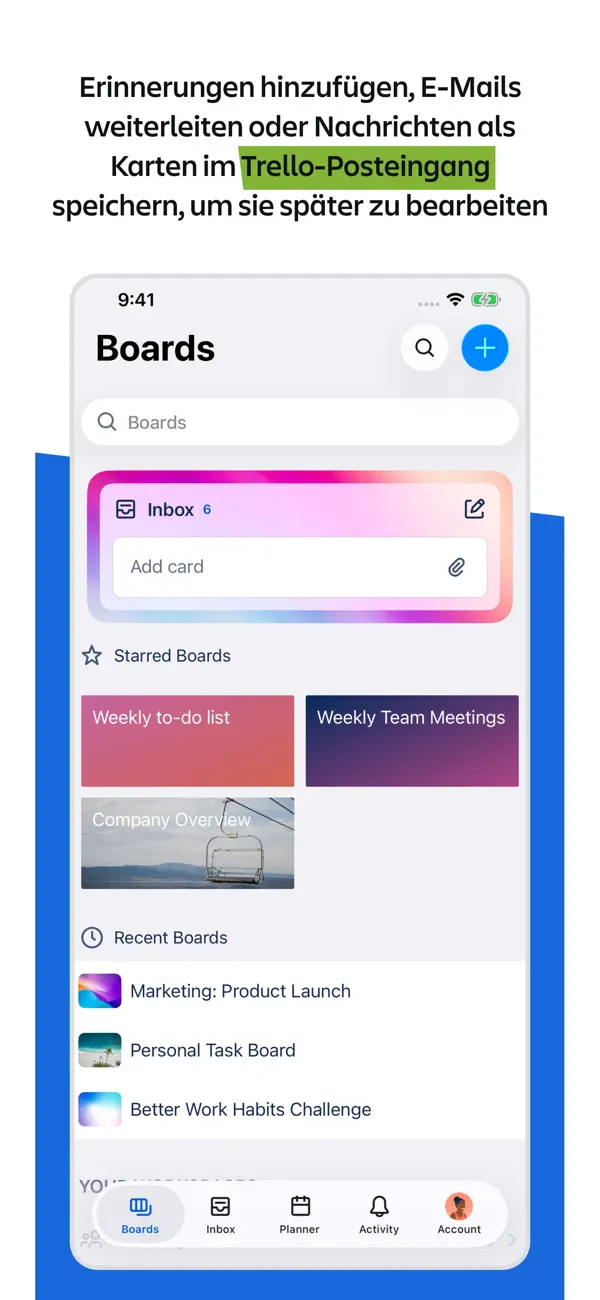 Trello: Organize anything! Screenshot 1