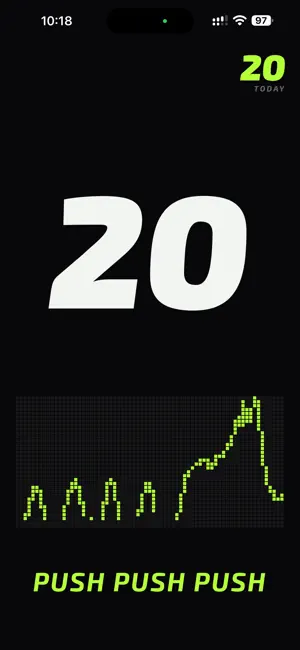 Push Push Push: Pushup Counter screenshot 1