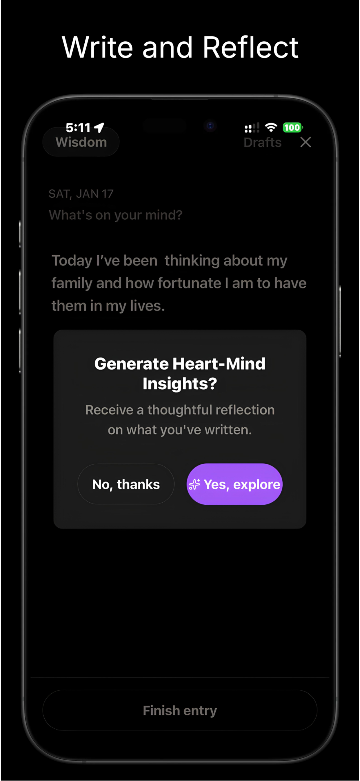 Heart Mind Journal screenshot 2
