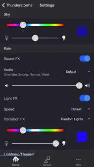 Thunderstorm for Nanoleaf iphone bilder 1