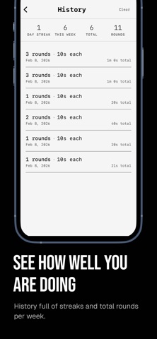 Rounds Interval Timer Screenshot 4 of 4