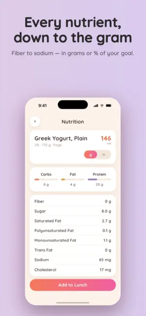 Food Journal - Calorie Tracker screenshot 3