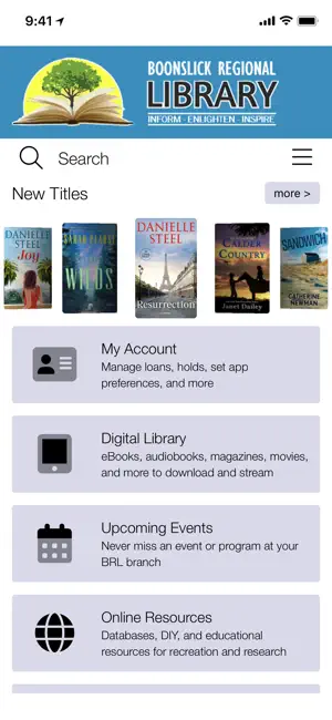 Boonslick Regional Library BRL screenshot 1