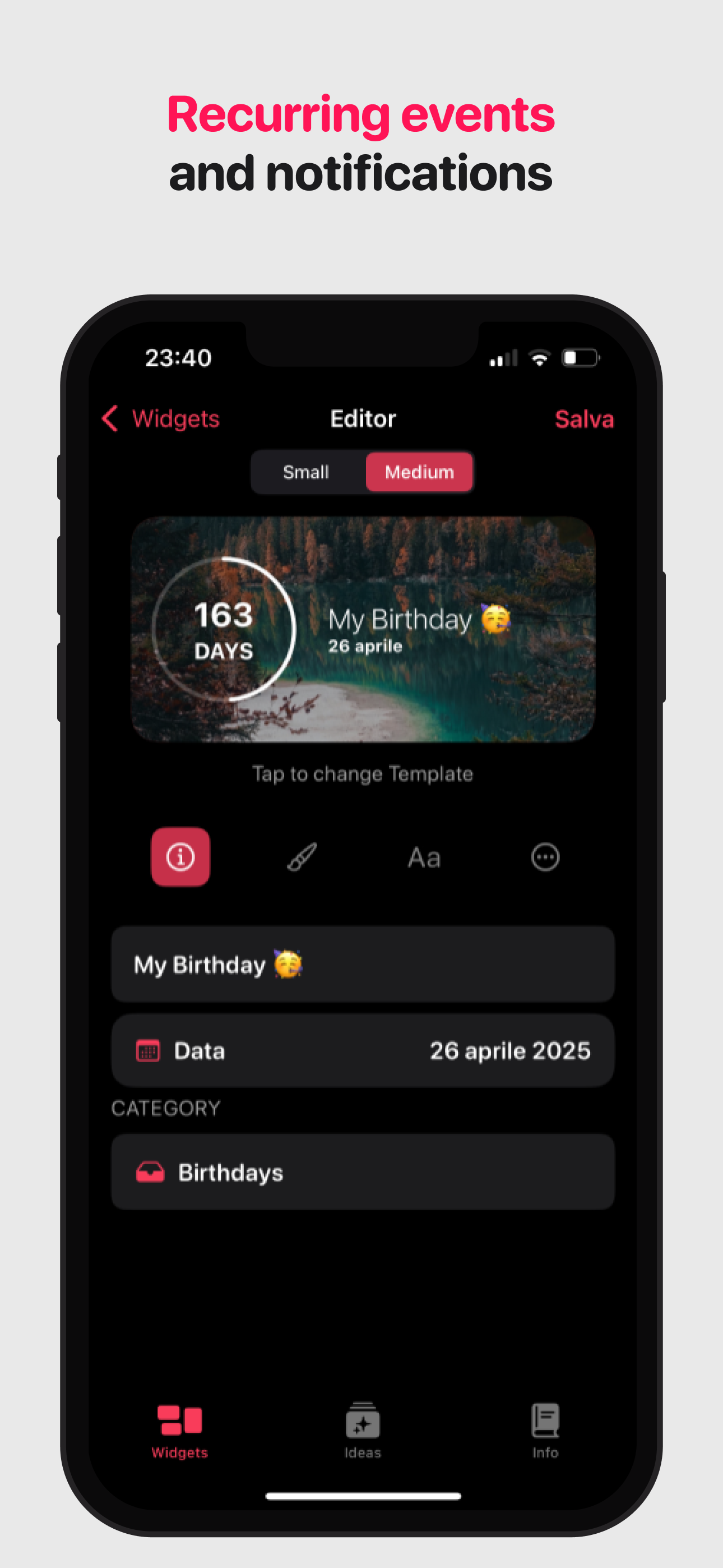 Countdown Widget Plus