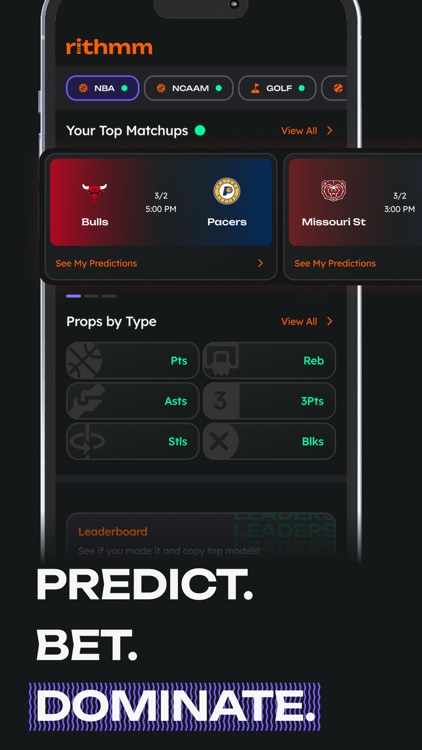 Rithmm: AI Sports Betting
