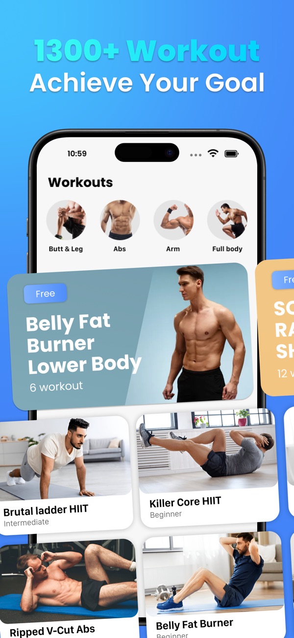 FitChase: Gym &amp; Home Workouts screenshot 4