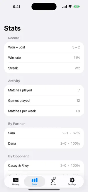 AF Pickleball Scorekeeper screenshot 3