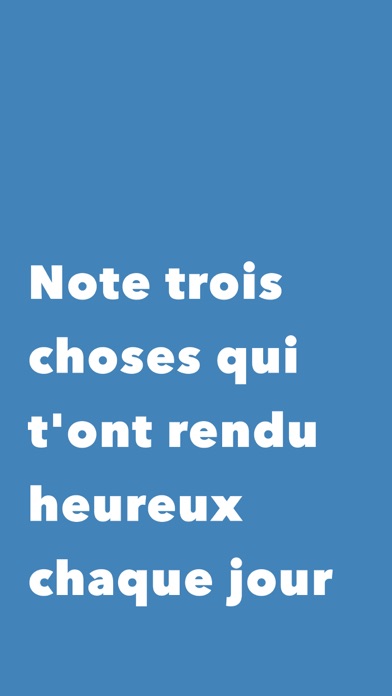 Screenshot #1 pour MindHappy: Journal Gratitude