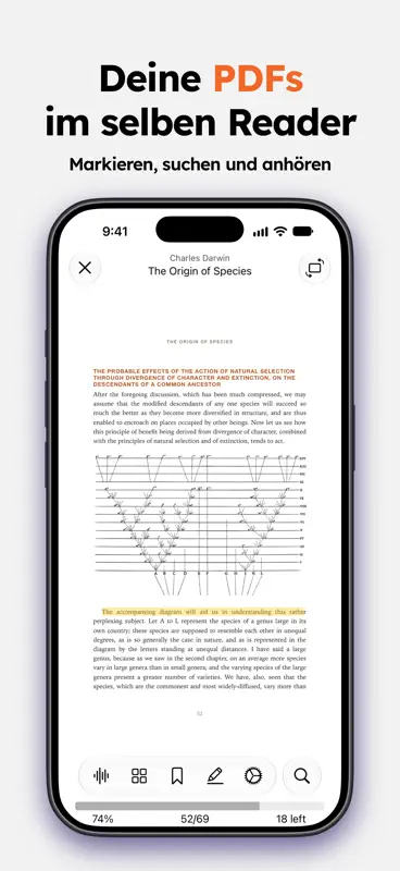 EPUB Reader - JustRead screenshot 4 of 10