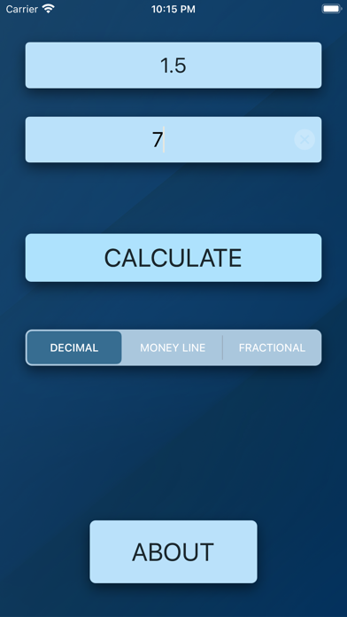 Sports Arb Calc Screenshot