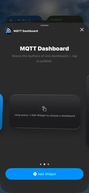 MQTT Dashboard & Shortcuts screenshot 4
