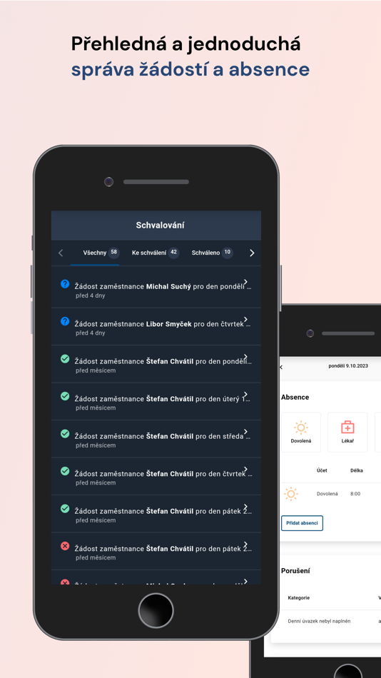#5. Docházka iTA (iOS) Av: ELEKON, s.r.o.
