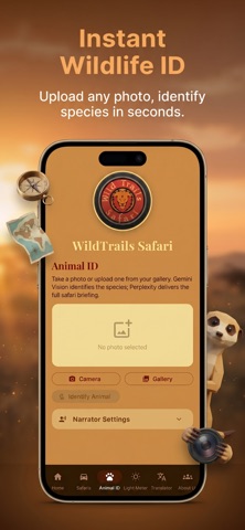 WildTrails Safari App screenshot