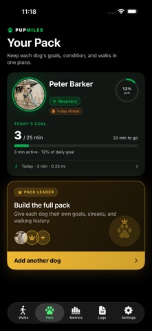PupMiles Dog Walk Tracker Screenshot 5 of 6
