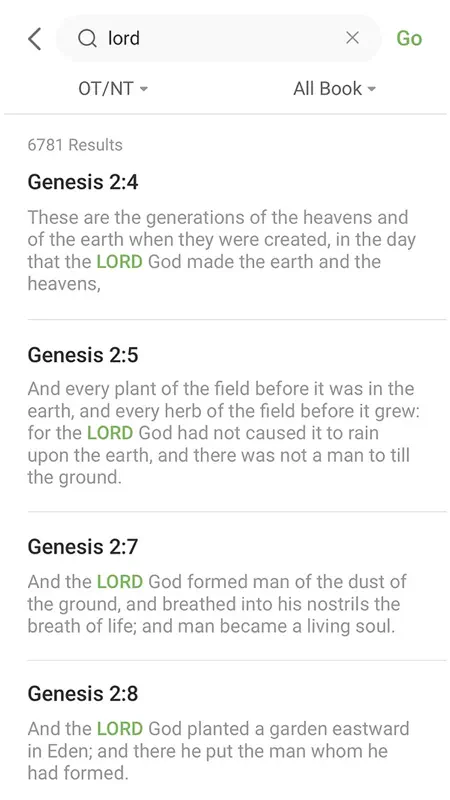 King James Bible - Verse+Audio screenshot 2 of 8