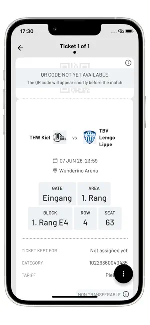 THW Ticket iPhone screenshot 3