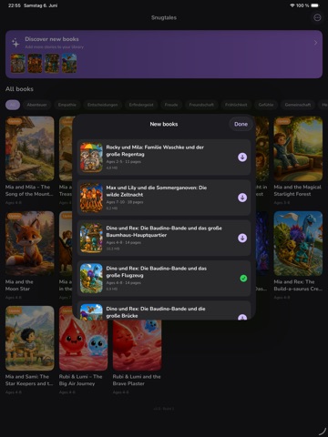 Snugtales – Kids' Books iPad screenshot
