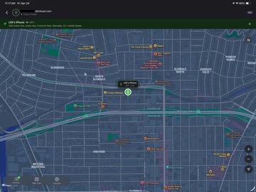 Finder Tracker Locator iPad screenshot