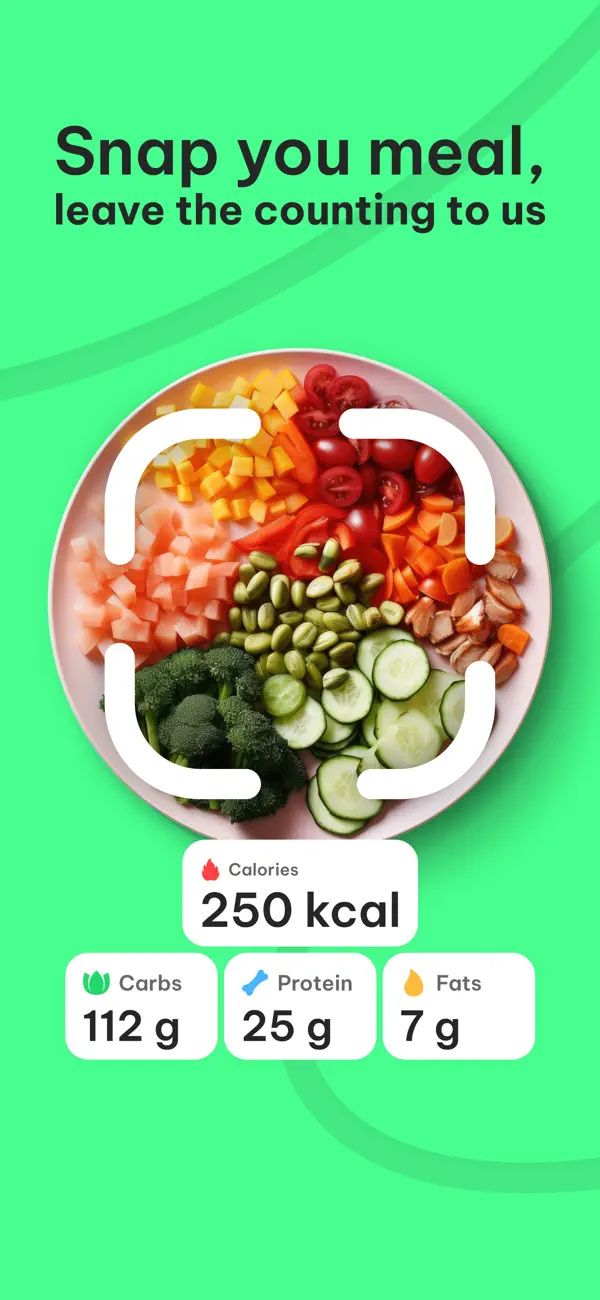 Screenshot #1 pour Calorium - AI Food Tracker
