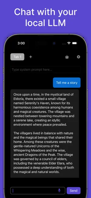 LLM Local Client screenshot 1