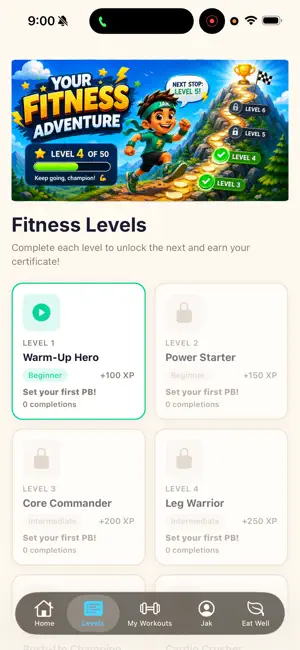 PlayFit Kids screenshot 1