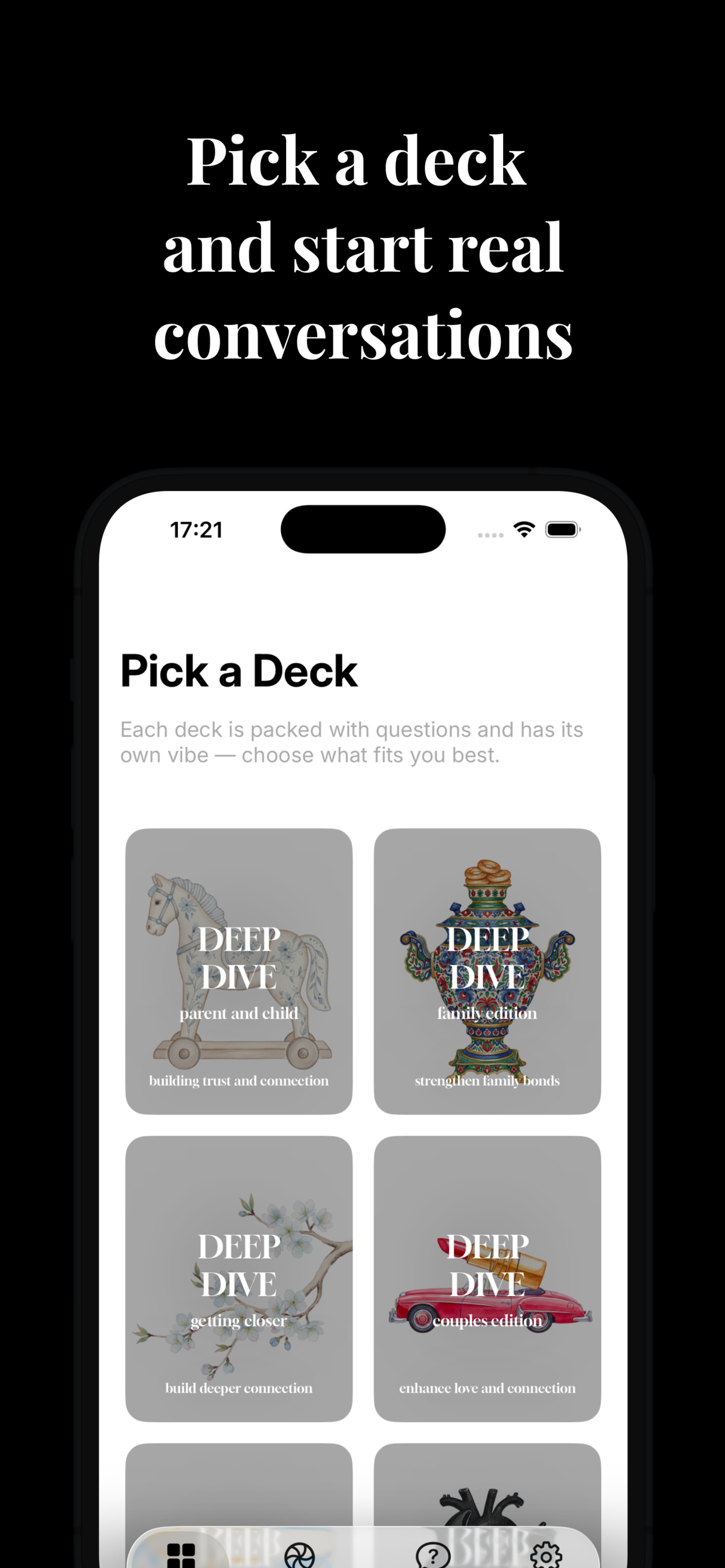Deep Dive: Relationship Cards screenshot 2