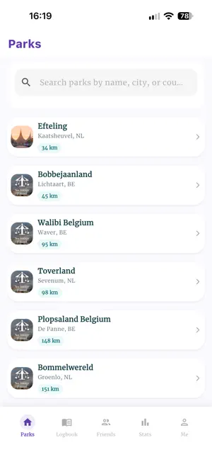 AttractieStats screenshot 2