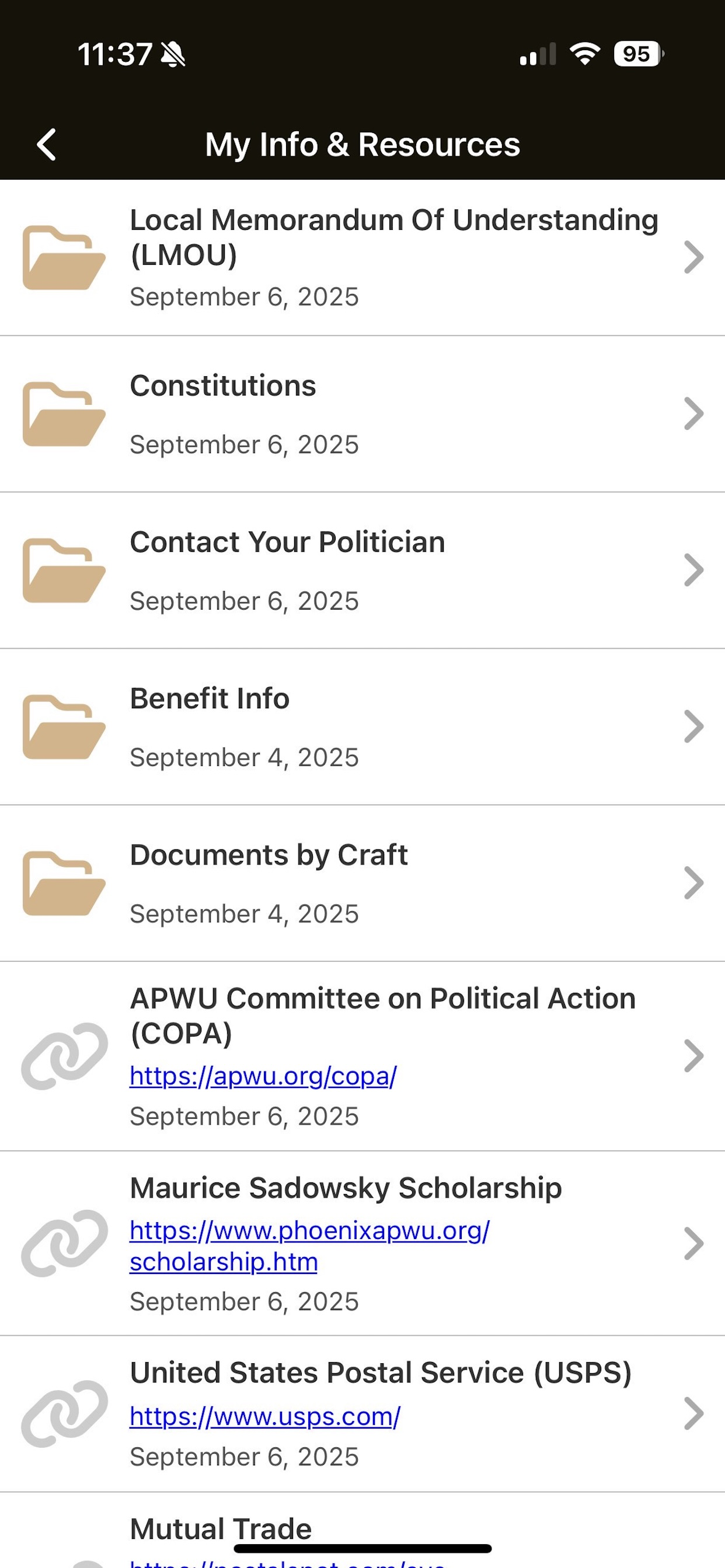 APWU 93 screenshot 3