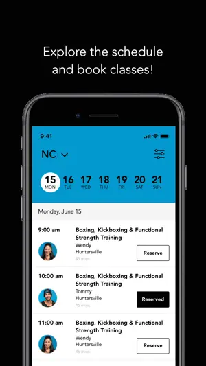 RockBox Fitness Member App screenshot 3