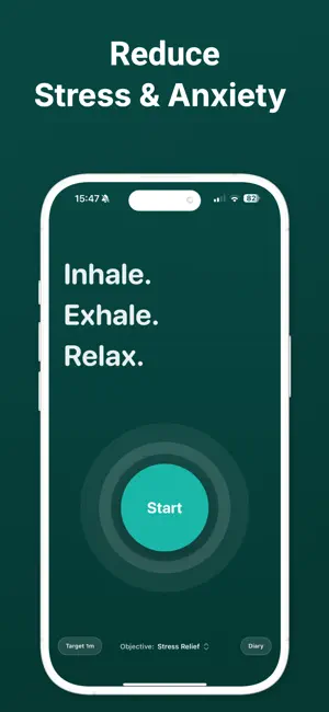 Breathwork: Paced Breathing screenshot 3