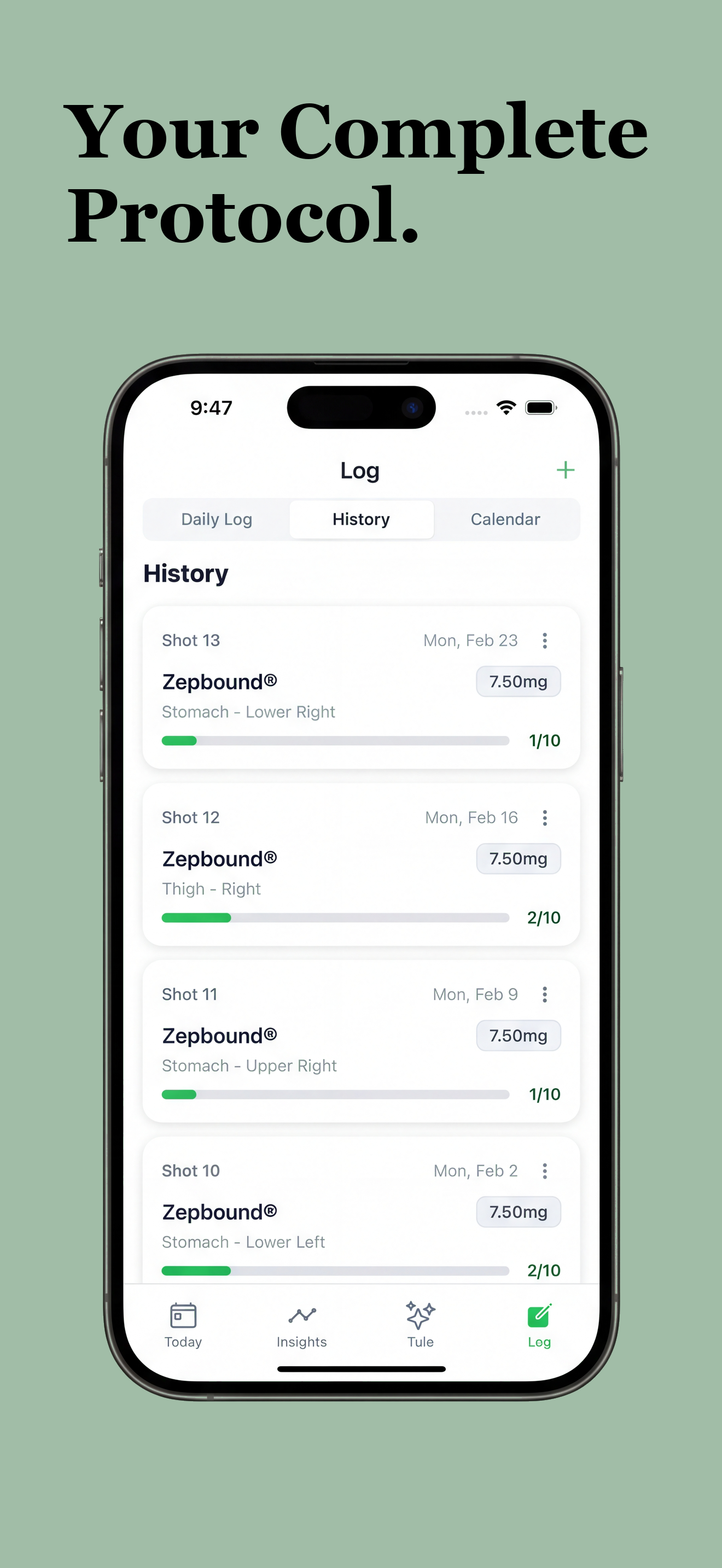 GLP Compass - GLP 1 Tracker