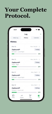 GLP Compass - GLP 1 Tracker screenshot