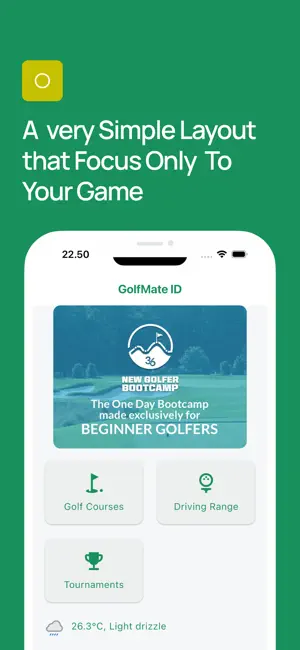 GolfMate ID screenshot 1