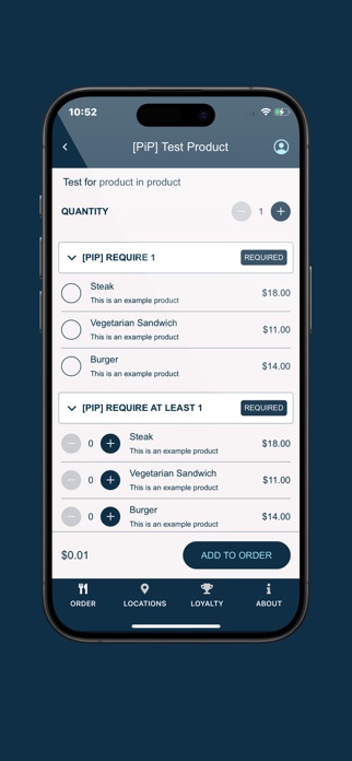 MOBI Storefront Demo Screenshot 2 of 3