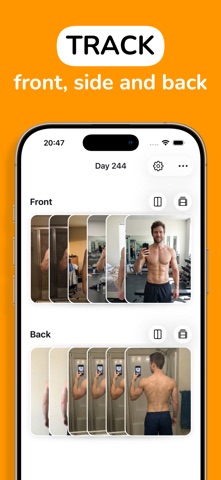 Body Tracker - Progress Pics Screenshot 2 of 7