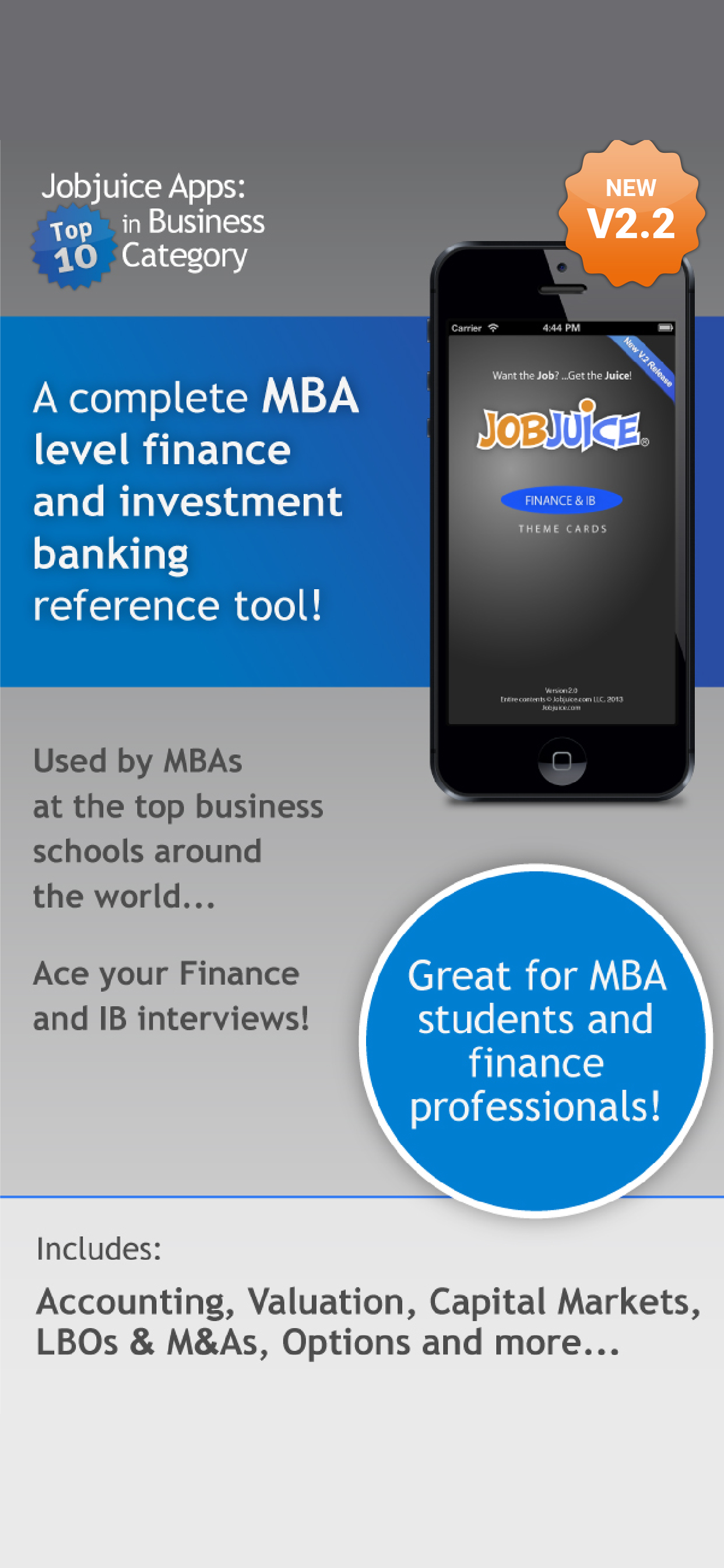 Jobjuice Fin. & Inv. Banking