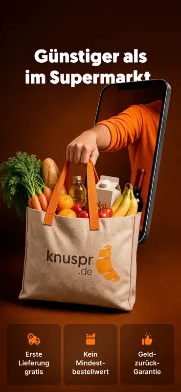Knuspr - Lebensmittel liefern screenshot 1 of 8
