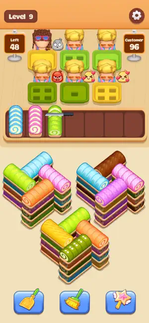 Cooking Jam - 3D Sort & Match screenshot 1