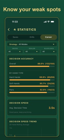 Blackjack Strategy Academy screenshot 8
