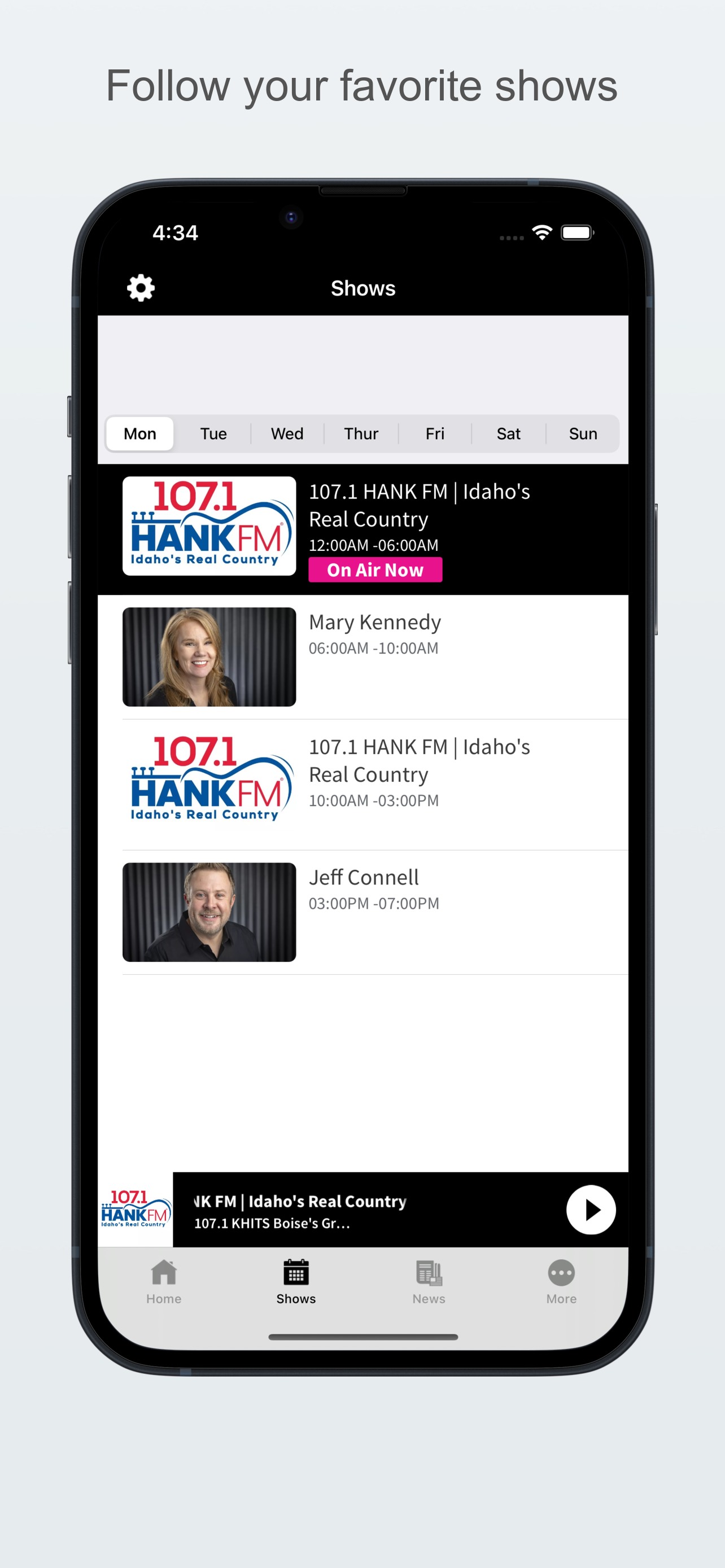 107.1 Hank FM