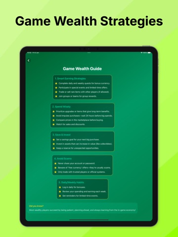 Robux Wallet For Roblox iPad screenshot