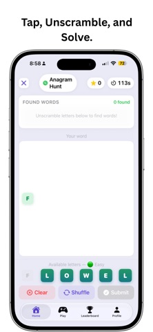 Scramblr Word Game Screenshot 5 of 8