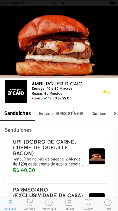 Amburguer D Caio Screenshot
