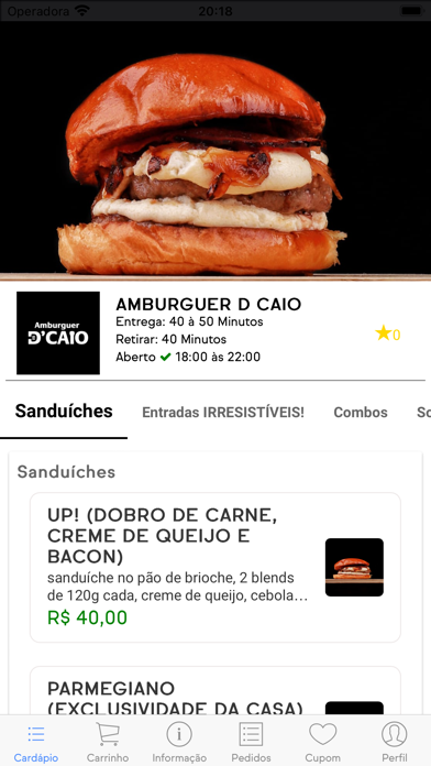 Screenshot #2 pour Amburguer D Caio