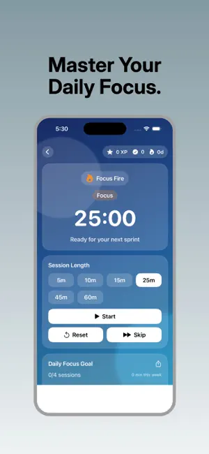 Focus Fold: Pomodoro Timer screenshot 1