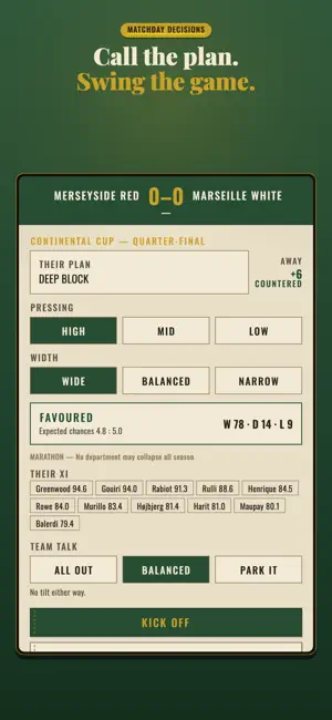 Road to Treble: Football Draft screenshot 2