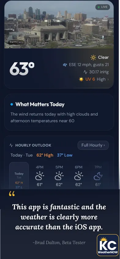 KC WeatherNOW screenshot 1
