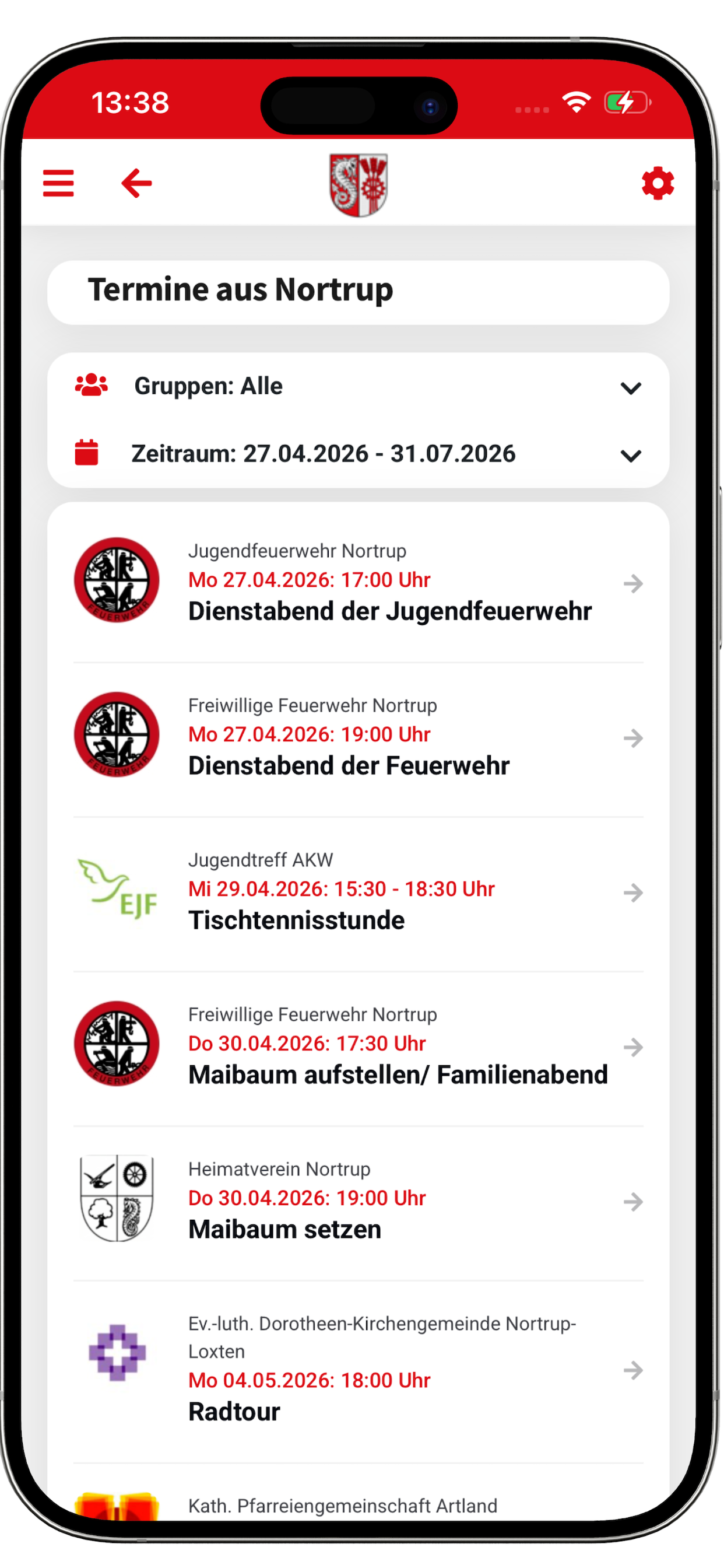 Nortrup App