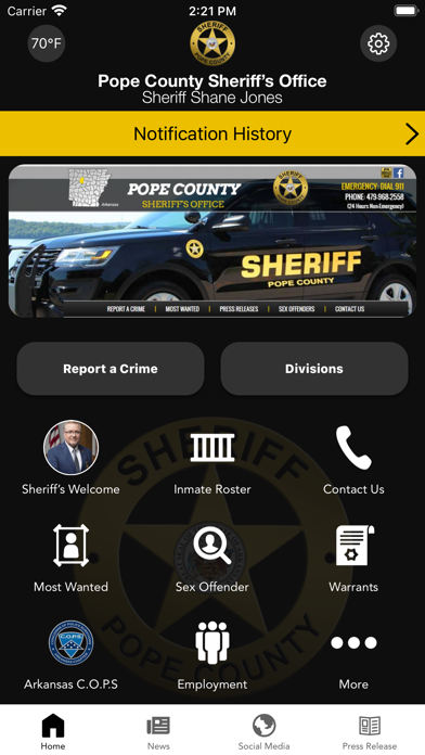 Pope County Sheriff’s AR Screenshot