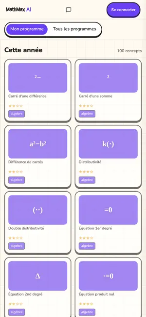 MathMax - Tuteur Maths IA iPhone screenshot 3